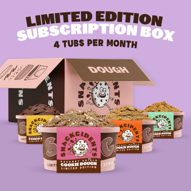 Limited Edition Cookie Dough Subscription Box (Monthly Plan)