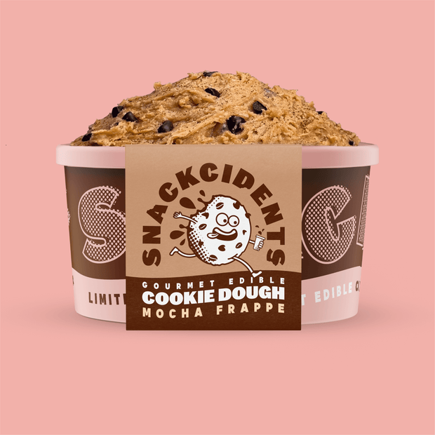 Mocha Frappe Edible Cookie Dough Monster Tub (500g) VEGAN