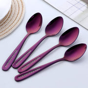gift - Stainless Steel Purple Spoon